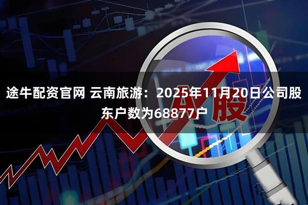 途牛配资官网 云南旅游：2025年11月20日公司股东户数为68877户